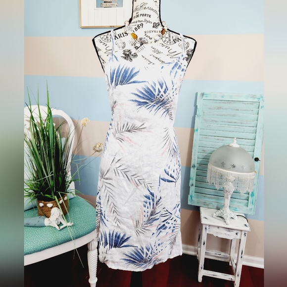 Lungo L'arno Dresses & Skirts - NWT Lungo L'arno Tropical Slip Dress Made in Italy